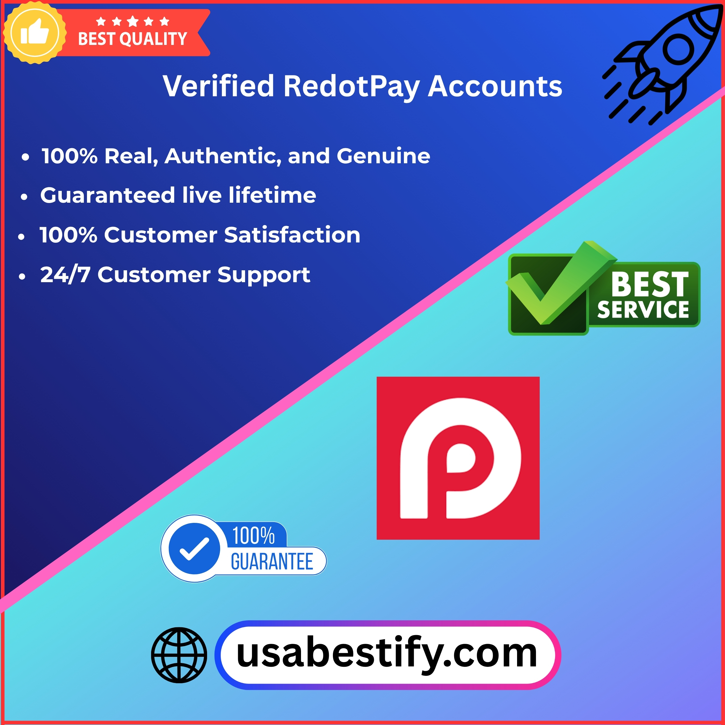 Verified RedotPay Accounts